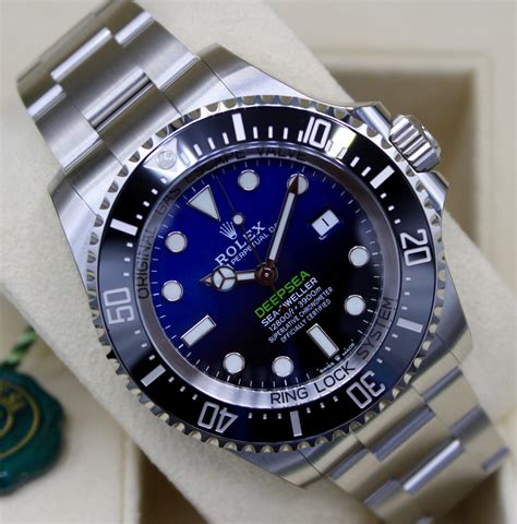 rolex sea dweller blue black|Rolex Sea-Dweller price new.